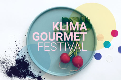 Plakat vom Klimagourmetfestival